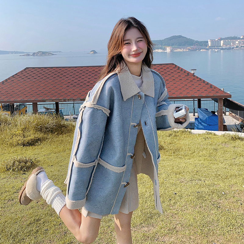 xian货皮毛一体外套AD736-P195K298,女装皮草,2B187