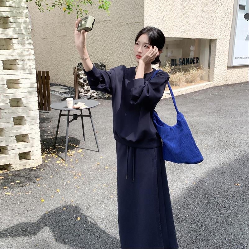秋季新品 老钱风 休闲套装 2601-P165-K235图片