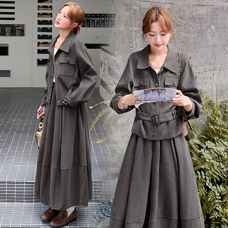 25秋季【新品】韩版收腰两件套5525-P205-K298图片