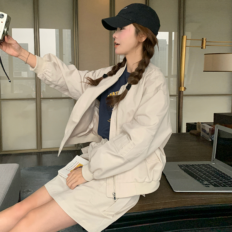 现货2026年秋季棒球服裙套装2c016-7066-P125-K188,女装套装/套裙,2C016
