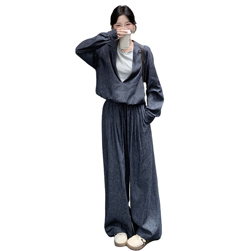 【】数据好简约时尚假两件套装2C105-Q503-P185-K258,女装套装/套裙,2C105