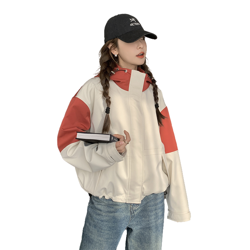 #2025秋季短款风衣棒球服工装外套#2C133-908-P155-K218图片