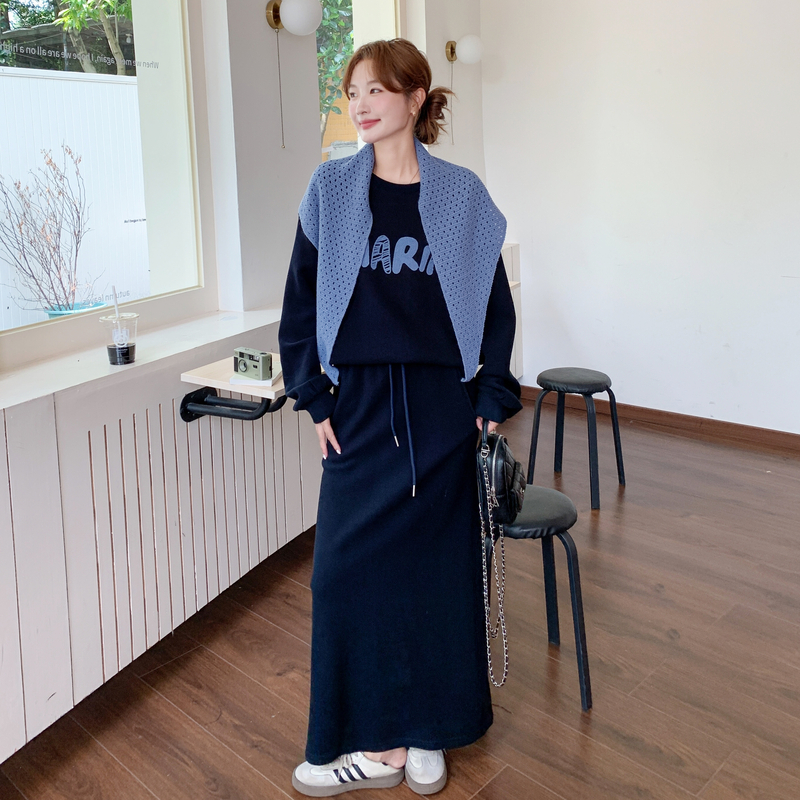 新款针织套装2C0959130P175K258[配披肩】,女装套装/套裙,2C095
