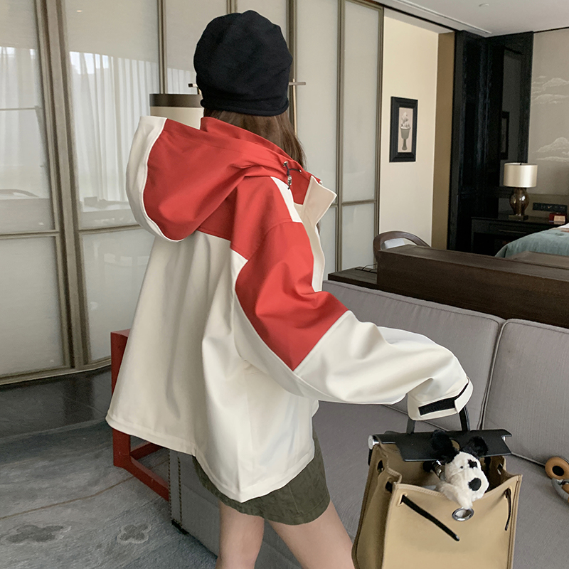 #2026秋季短款风衣棒球服工装外套#2C133-908-P155-K218图片
