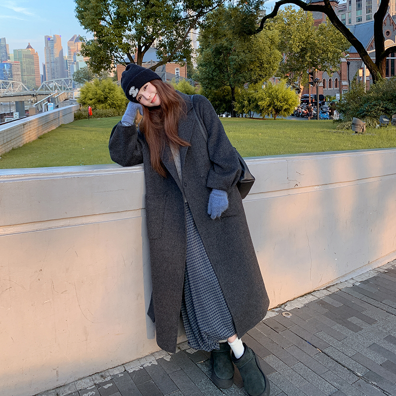 2025新品羊绒外套A1818P310K450,女装羊绒大衣,2D015